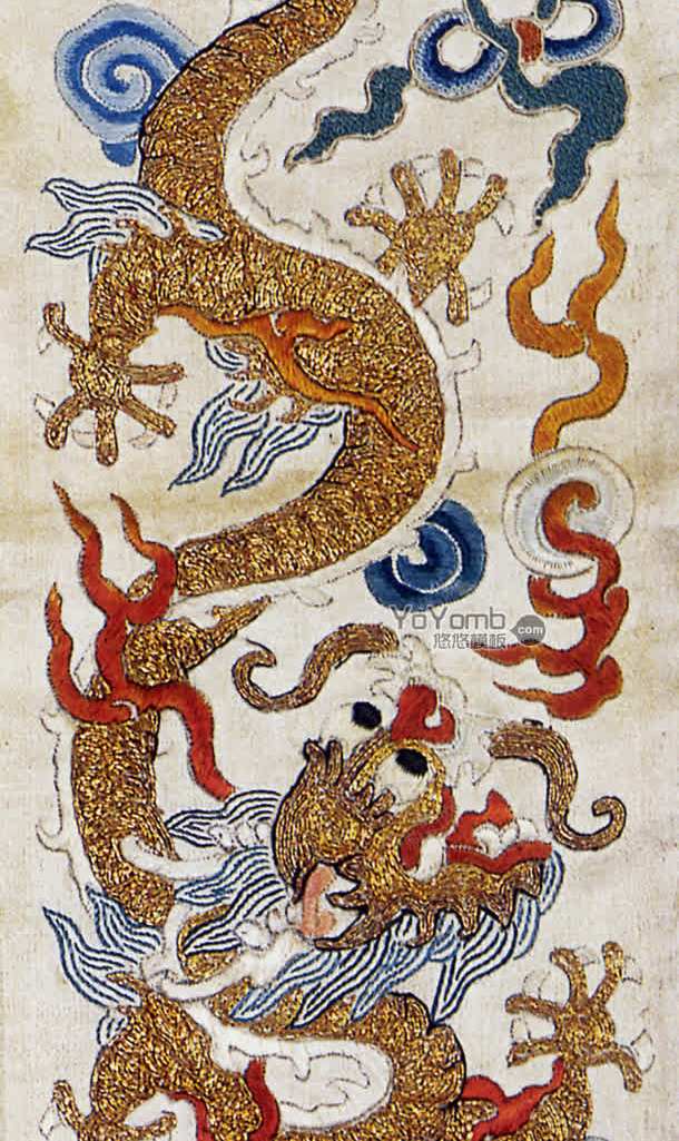 手绘中国风刺绣云纹jpg设计背景_新图网 https://ixintu.com 刺绣 国风