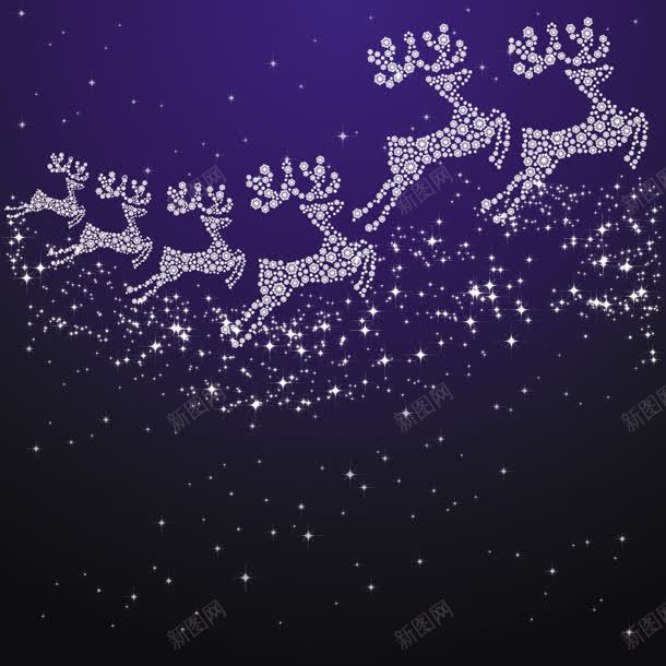 星空物语麋鹿圣诞节里不可缺少的角色之一jpg设计背景_新图网 https://ixintu.com 不可 之一 圣诞节 星空 缺少 角色 麋鹿