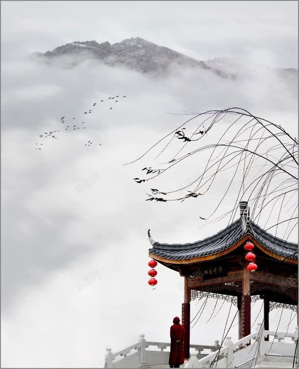 雁去南归主页装修jpg设计背景_新图网 https://ixintu.com 主页 装修