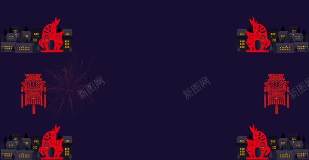 中国风黑红色结合jpg设计背景_新图网 https://ixintu.com 国风 红色 结合