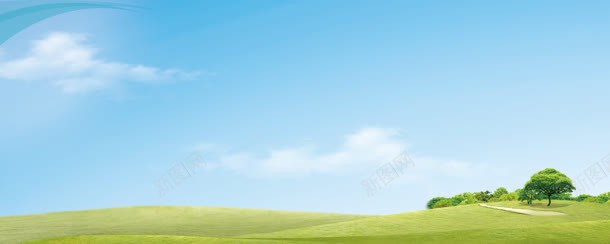 清新医疗banner背景jpg设计背景_新图网 https://ixintu.com 医疗 树木 清新 绿地 蓝天