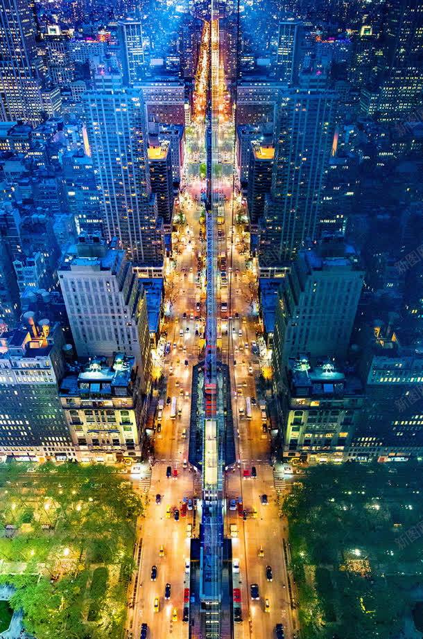 城市夜景车水马龙景象jpg设计背景_新图网 https://ixintu.com 城市 夜景 景象 车水马龙