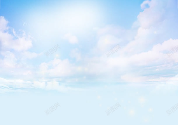 蓝天白云纯色背景蓝色矢量jpg设计背景_新图网 https://ixintu.com 动漫蓝天白云图片 白云 矢量 素材 纯色展板背景 背景 蓝天 蓝色