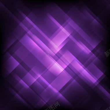 紫色炫光星空彩绘背景