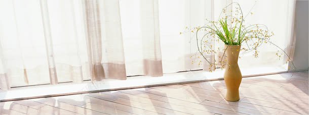 家居背景海报jpg设计背景_新图网 https://ixintu.com 时尚装修 落地窗 阳光 花瓶 室内家居 小清新 清新 素雅 素雅背景