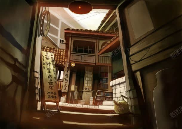 彩绘扁平风格室内摄影合成jpg设计背景_新图网 https://ixintu.com 合成 室内 彩绘 扁平 摄影 风格