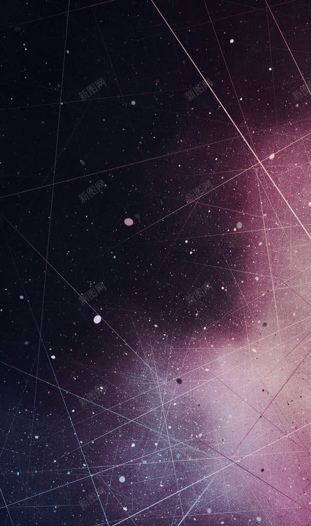 黑紫色星空抽象线条jpg设计背景_新图网 https://ixintu.com 抽象 星空 星空紫 紫色 线条