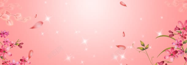 婚礼背景jpg_新图网 https://ixintu.com 婚礼海报 婚纱摄影 粉色 花