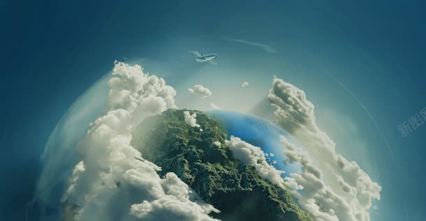 蓝色地球云朵桌面背景jpg设计背景_新图网 https://ixintu.com 云朵 图片 地球 桌面 背景 蓝色