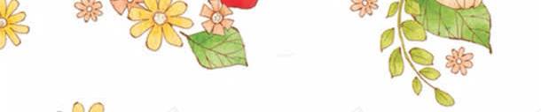 手绘卡通动物花朵jpg设计背景_新图网 https://ixintu.com 动物 卡通 花朵