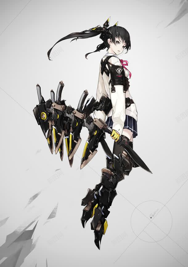 动漫人物女子高中jpg设计背景_新图网 https://ixintu.com 女子 漫人 高中