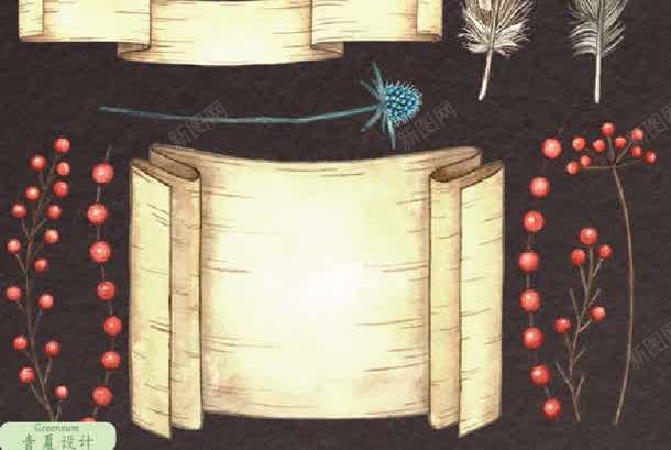 复古羽毛画作jpg设计背景_新图网 https://ixintu.com 图片 复古 画作 羽毛