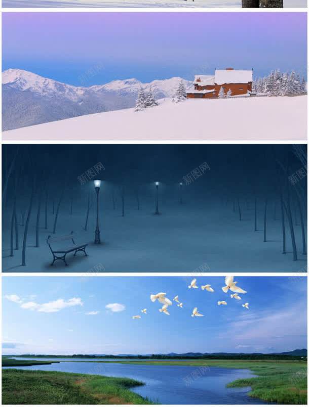 山坡上的野花海报背景jpg设计背景_新图网 https://ixintu.com 山坡 海报 背景 野花