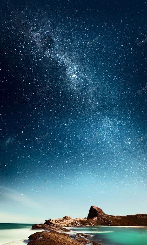 星空海洋jpg设计背景_新图网 https://ixintu.com 图片 星空 海洋 满天繁星 素材