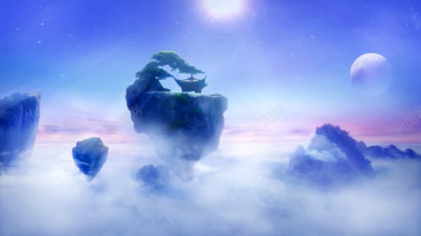 仙界太阳玄幻云层jpg设计背景_新图网 https://ixintu.com 云层 太阳