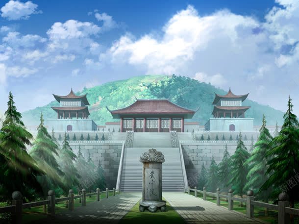 动漫插画大屏壁纸jpg设计背景_新图网 https://ixintu.com 壁纸 插画