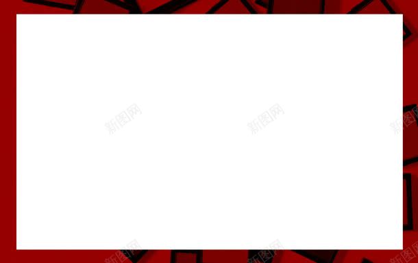 红色新年喜庆相框jpg设计背景_新图网 https://ixintu.com 喜庆 新年 红色