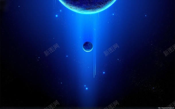 蓝色平行星球海报背景jpg设计背景_新图网 https://ixintu.com 平行 星球 海报 背景 蓝色
