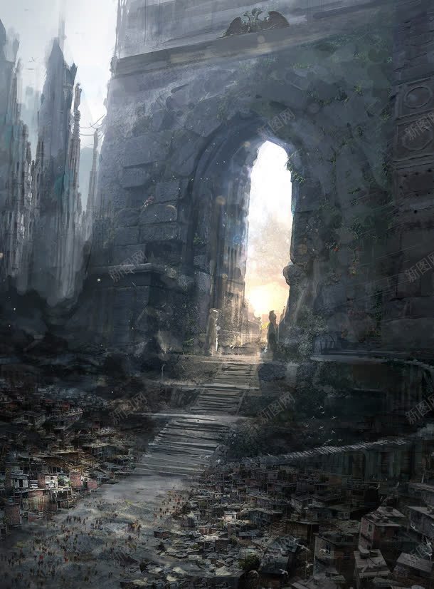 古老之门桌面壁纸jpg设计背景_新图网 https://ixintu.com 古老 壁纸 桌面
