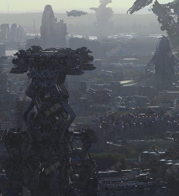 金属机器人大战场景jpg设计背景_新图网 https://ixintu.com 场景 大战 机器人 金属