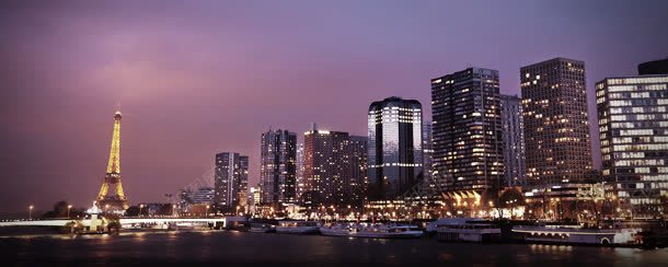 巴黎城市绝美夜景jpg设计背景_新图网 https://ixintu.com 城市 夜景 巴黎
