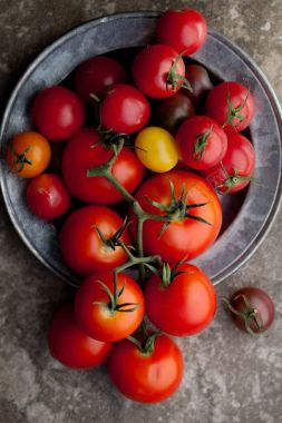 红色西红柿食品创意背景