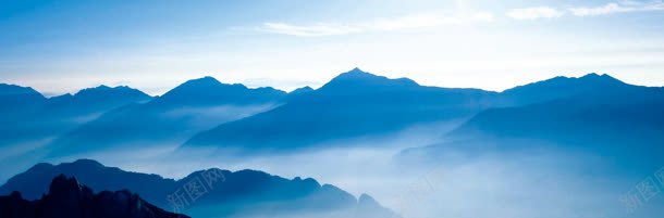 企业文化背景jpg设计背景_新图网 https://ixintu.com 合作 大气 山脉 蓝天白云 蓝色
