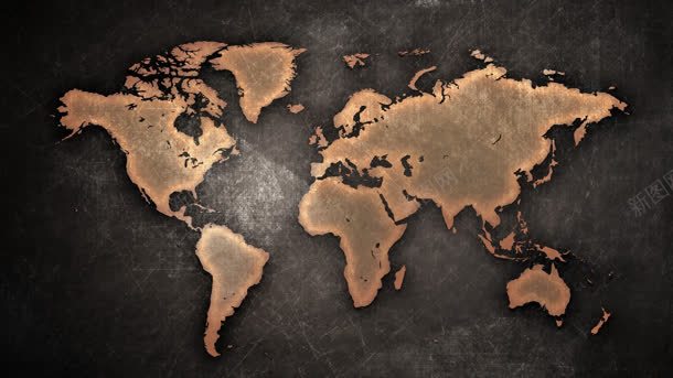 复古黑红色铁锈世界地图jpg设计背景_新图网 https://ixintu.com 世界 地图 复古 红色 铁锈
