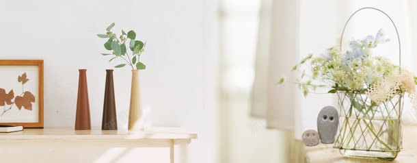 小清新花篮摆件家居jpg设计背景_新图网 https://ixintu.com 家居 摆件 清新 花篮