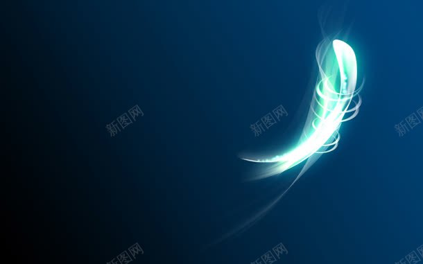 绿色发光羽毛海报背景jpg设计背景_新图网 https://ixintu.com 发光 海报 绿色 羽毛 背景