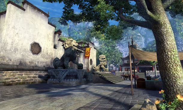 古风城镇游戏场景jpg设计背景_新图网 https://ixintu.com 古风 场景 城镇 游戏