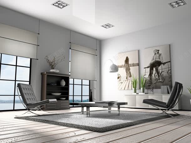 灰色现代家具客厅jpg设计背景_新图网 https://ixintu.com 客厅 家具 灰色 现代
