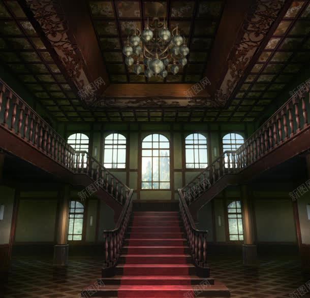 手绘宫廷室内插画jpg设计背景_新图网 https://ixintu.com 室内 宫廷 插画