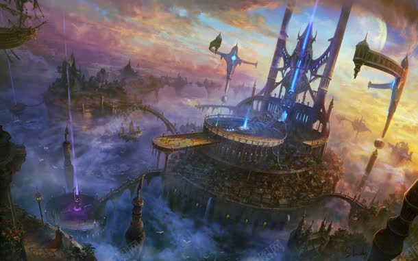 祭坛传送门场景插画jpg设计背景_新图网 https://ixintu.com 传送 场景 插画 祭坛