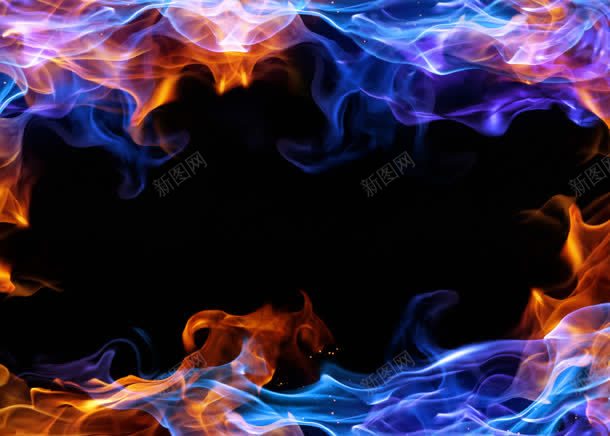 幻彩烟雾火焰壁纸jpg设计背景_新图网 https://ixintu.com 壁纸 火焰 烟雾