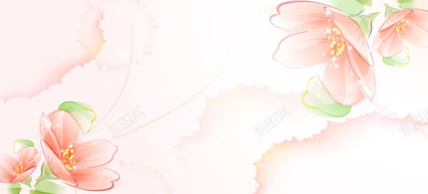 温馨浪漫手绘花朵海报背景jpg设计背景_新图网 https://ixintu.com 唯美 大气 手绘 浅色 浪漫 海报背景 淘宝海报 清新 清爽 简单 简约 绿叶 绿色