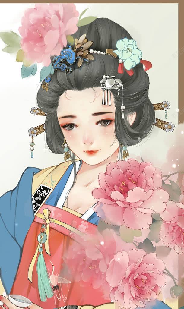 贵妃醉酒主页装修jpg设计背景_新图网 https://ixintu.com 主页 装修 贵妃