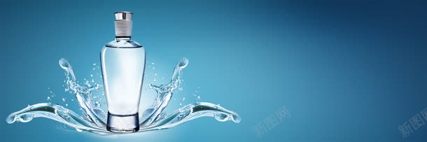 白酒促销bannerjpg设计背景_新图网 https://ixintu.com banner 久酒沉香 店铺 手机 水滴 淘宝 红酒 酒