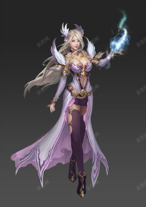 紫色梦幻翅膀服饰人物jpg设计背景_新图网 https://ixintu.com 人物 服饰 梦幻 紫色 翅膀