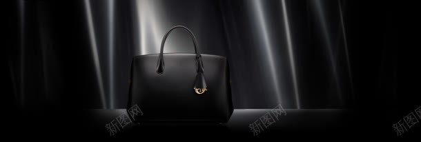 黑色简约的真皮包包jpg设计背景_新图网 https://ixintu.com 包包 真皮 简约 黑色