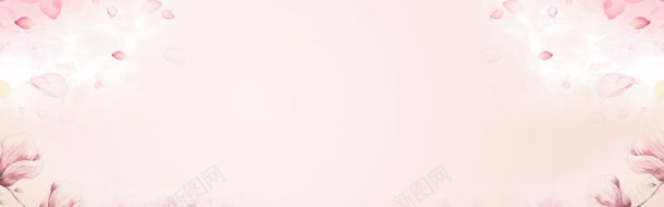 珠宝粉色爱恋背景banner唯美jpg设计背景_新图网 https://ixintu.com banner 爱恋 珠宝 粉色 背景 花瓣