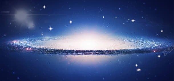 宇宙星海漩涡背景bannerjpg设计背景_新图网 https://ixintu.com 浪漫震撼银河系神秘