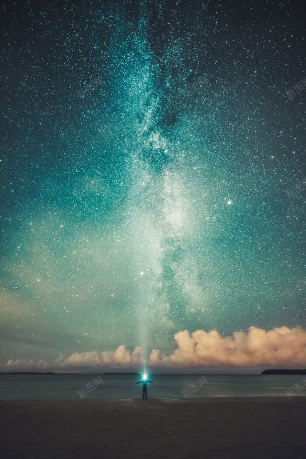 com 夜景 意境 星空 满天繁星