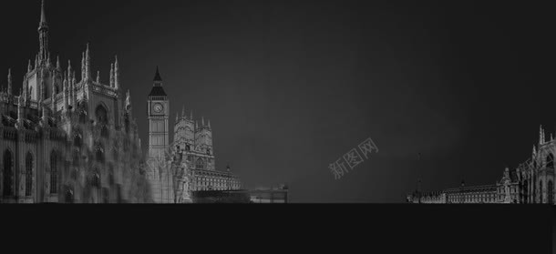 黑色背景jpg设计背景_新图网 https://ixintu.com 上新男装 大气 建筑 欧式 汽车海报 淘宝促销 男装海报 英伦风 高端 黑色底图