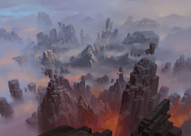 网游插画宣传jpg设计背景_新图网 https://ixintu.com 图片 宣传 插画