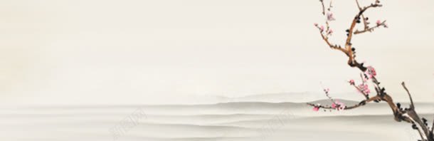 古风背景水墨画梅花jpg设计背景_新图网 https://ixintu.com 古风 梅花 水墨画 背景