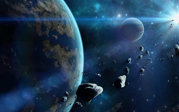 宇宙亮光陨石降落jpg设计背景_新图网 https://ixintu.com 亮光 宇宙 降落 陨石