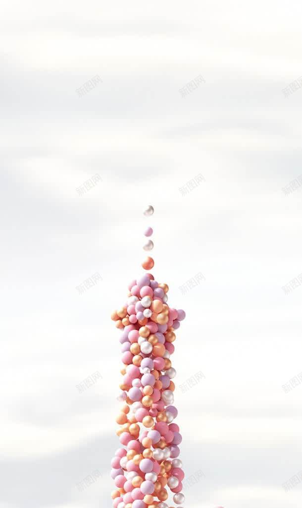 云端彩色气球铁塔海报背景jpg设计背景_新图网 https://ixintu.com 云端 彩色 气球 海报 背景 铁塔
