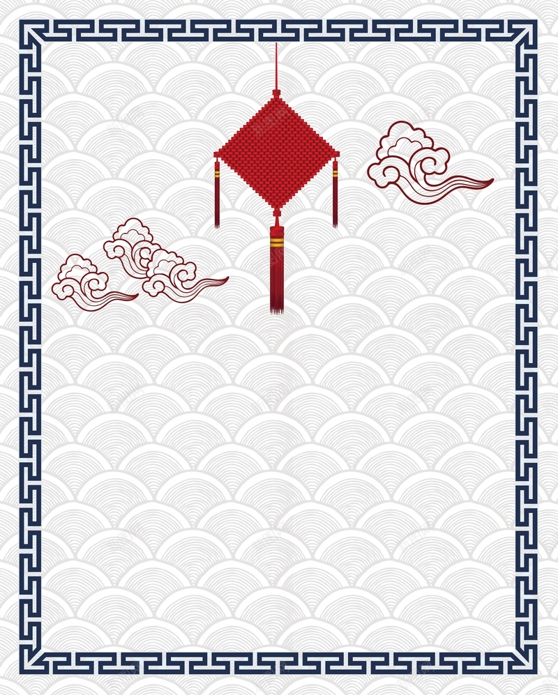 矢量中国风吉祥中国结背景ai设计背景_新图网 https://ixintu.com 中国结 中国风 吉祥 底纹 海报 海水纹 矢量 祥云 背景 青花瓷 矢量图