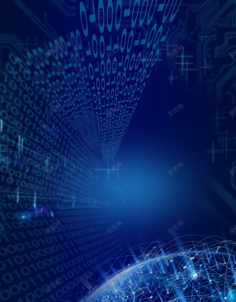 蓝色区块链技术海报psd设计背景_新图网 https://ixintu.com bigdata 互联网 人工智能 区块链 地球 大数据 新图网 比特币 物联网 科技 科技感
